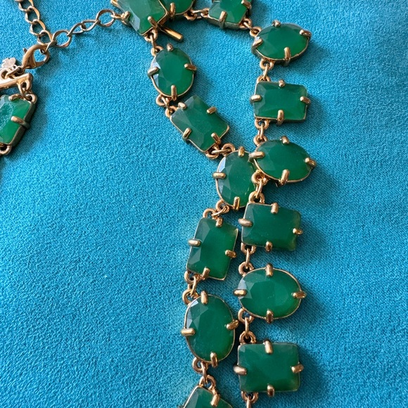 Kate Spade Green and Gold Necklace - Picture 4 of 5